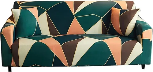 Miniatura 12 de Funda de Sofá Estampada Elástica Fundas de Sofá con Patrón Fundas para Sillón (DCG, Sillón)