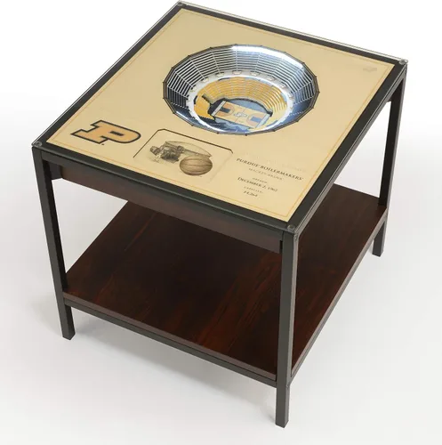 Miniatura 24 de YouTheFan NCAA - Mesa auxiliar iluminada StadiumView de 25 capas