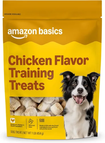 Miniatura 10 de Marca Amazon – Wag - Golosinas de entrenamiento con sabor a mantequilla de maní y plátano para perros, 2 libras (paquete de 1)