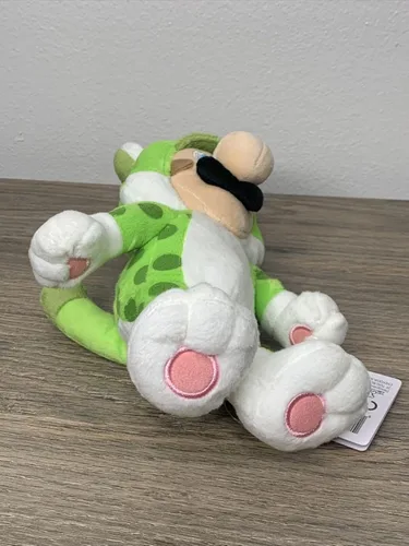 Miniatura 5 de Little Buddy Super Mario Neko Luigi - Peluche de gato, 10 pulgadas, multicolor