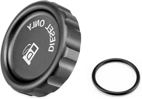 Miniatura 6 de Tapa magnética de combustible diésel de aluminio 6061 compatible con Chevrolet Silverado Tahoe 1500 Fit GMC Sierra Yukon 1500 General Motors 3.0