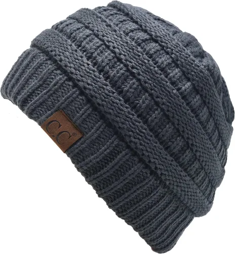 Miniatura 266 de C.C Trendy Warm Chunky Soft Stretch Cable Knit Beanie