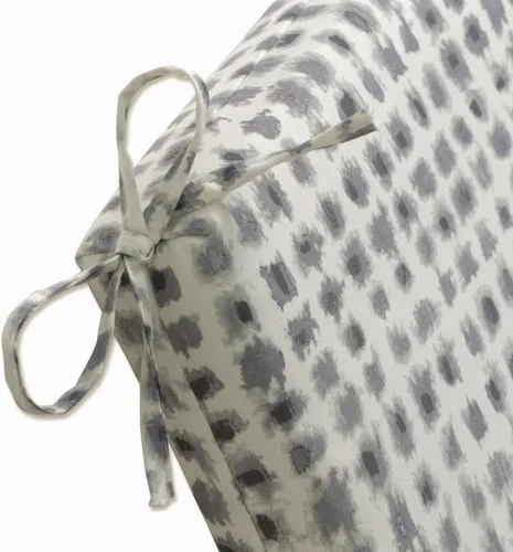 Miniatura 5 de Pillow Perfect Cojín para tumbona Alauda gris escarchado para exteriores/interiores, 72.5 x 21 pulgadas