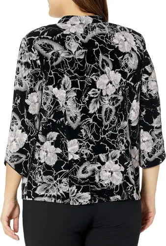 Miniatura 2 de Alex Evenings Conjunto de top y chaqueta para mujer