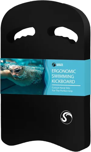Miniatura 13 de Sunlite Sports Swimming Kickboard - One Size Fits All - A Great Training Aid for Children and Adults 5) Estándar Ergo Rojo