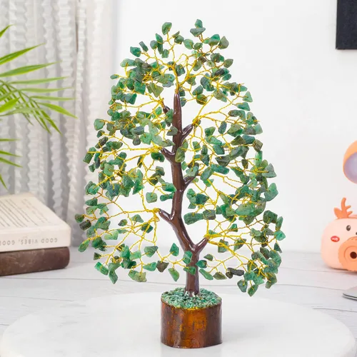 Miniatura 10 de BEZAVO Árbol de la vida de los siete chakras, hecho a mano, piedra preciosa de cristal curativo para energía positiva, equilibrio espiritual
