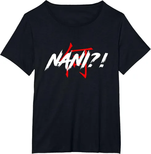 Miniatura 34 de Nani Meme Anime Japanese Camiseta, Negro, S