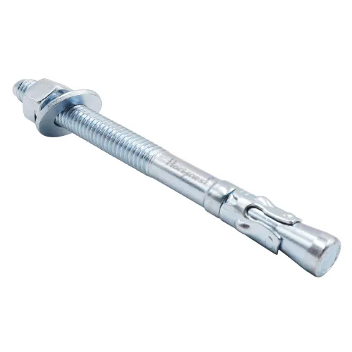 Miniatura 16 de Anclajes de hormigón 3/8, pernos de anclaje de cuña de 3/8 de acero al carbono galvanizado con arandela y tuerca, 3/8 pulgadas de diámetro exterior