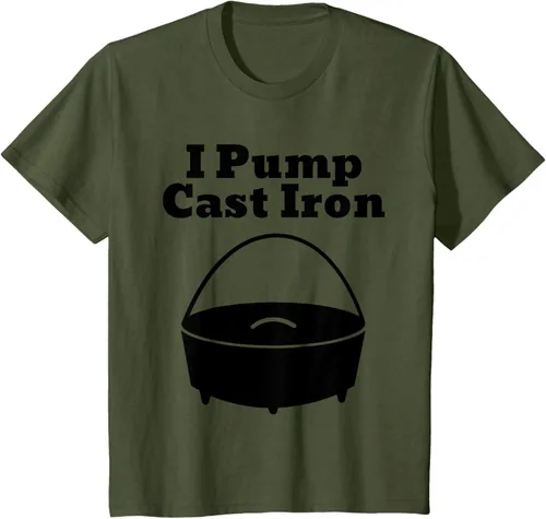 Miniatura 9 de I Pump - Camiseta de hierro fundido para cocinar al horno holandés