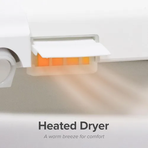 Miniatura 10 de SmartBidet SB-2600 - Asiento para bidé eléctrico con mando a distancia, con calefacción electrónica, secadora de aire caliente y función de lavado