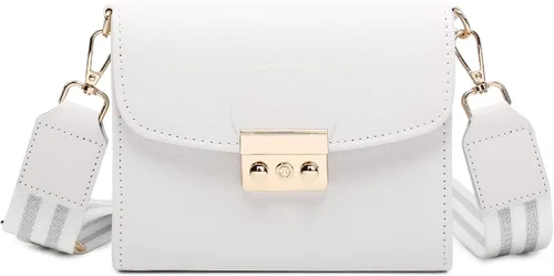 Miniatura 16 de Dasein Bolso cruzado pequeño para mujer, bolso de noche de diseñador, cartera clutch, bolso de mano para boda/baile de graduación/fiesta con doble