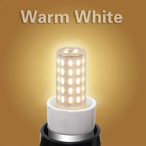 Miniatura 6 de Ba15d 1142 12V-24V bajo voltaje 1004 1076 Bombilla LED blanco cálido 3000K, equivalente a bayoneta de doble contacto 45W, para remolque de caravana