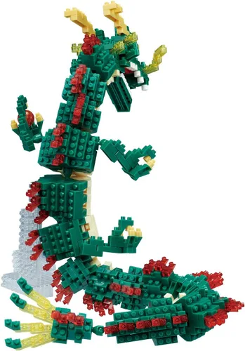 Miniatura 6 de nanoblock - Animales fantásticos - Dragón (renovación), kit de construcción de la serie Advanced Hobby