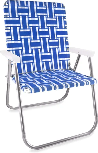 Lawn Chair USA - Sillas de exterior para campamento, deportes y playa Lawn Chair USA - Sillas fabricadas con marcos de aluminio ligeros y cinchas