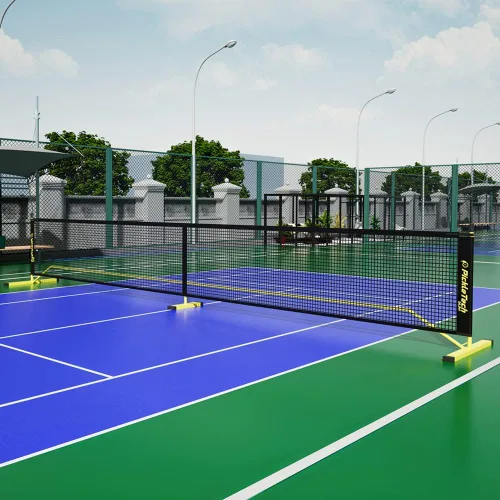 Miniatura 6 de PICKLETECH 4.0 Slim Version Portable Pickleball Nets Outdoor Game 22 FT Pickleball Net-USAPA Regulation Size-Pickle Ball Net System with Carrying