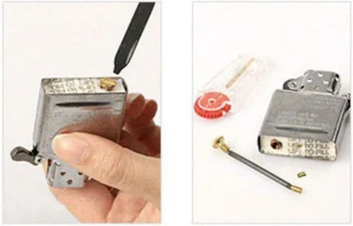 Miniatura 4 de Auténtico dispensador Zippo Flints X de 6 pulgadas. Nuevo