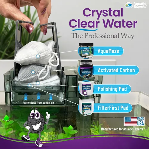 Miniatura 7 de Carbón activado de alta calidad, carbón de acuario para filtro de pecera, medios de filtro de acuario, carbón granulado para peceras, carbón