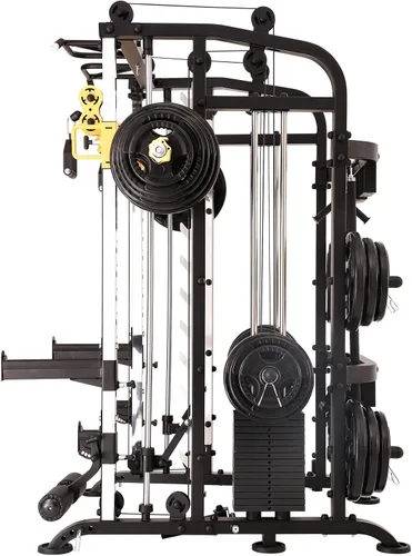 Miniatura 2 de Altas Strength M810 Smith Machine 1000 lbs Capacidad 2000 lbs Cables Luz Comercial Hogar Gimnasio Entrenamiento de Fuerza Jaulas de Potencia