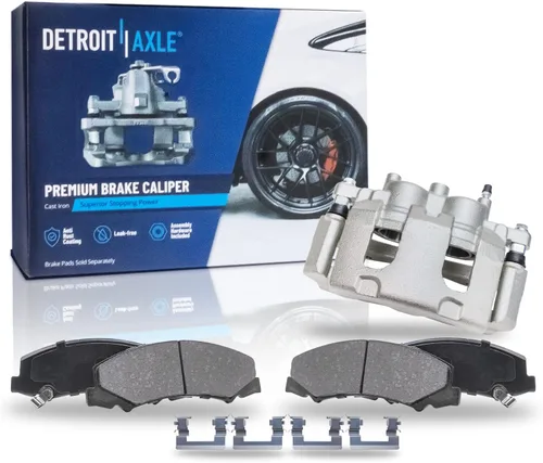 Miniatura 52 de Detroit Axle - Pastillas de Freno para Nissan Altima Sentra 350Z Juke INFINITI G35, Pastillas de Freno Cerámica Delanteras y Traseras Reemplazo