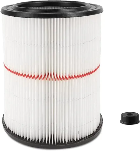 Miniatura 9 de Filtro 17816 para aspiradora de taller Craftsman, filtro de aire de reemplazo para filtro de aspiradora húmeda/seca Craftsman para aspiradora Blanco