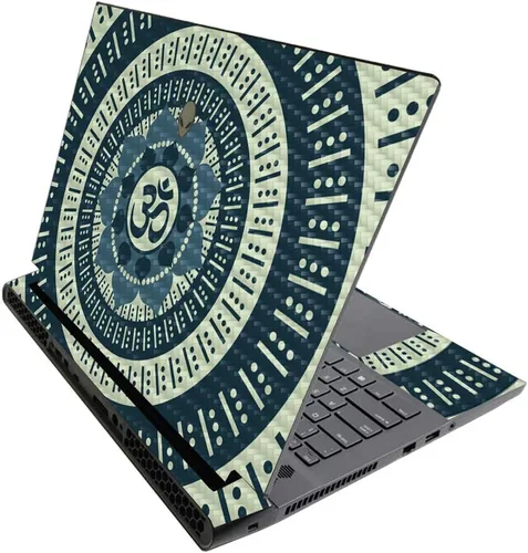 Miniatura 319 de MightySkins - Skin brillante con purpurina para Alienware M17 R3 (2020) y M17 R4 (2021) - Diversión de los años 90 Acabado duradero con purpurina