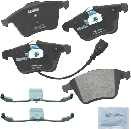 Miniatura 400 de Pastillas de freno delanteras cerámicas Bendix Priority1 CFC2302 para Hyundai Elantra 2021, Sonata 2022-2020, Kia K5 2023-2021
