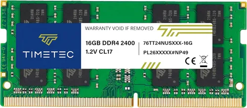 Miniatura 15 de Timetec Kit de 16 GB (2 x 8 GB) DDR4 SODIMM para Intel NUC KIT/Mini PC/HTPC/NUC Board 2400MHz PC4-19200 No ECC sin búfer 1.2V CL17 Rango único 260