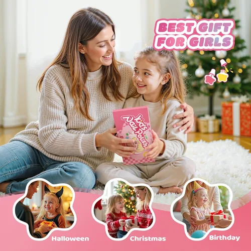 Miniatura 7 de Regalos de Pascua - Juego de esmaltes de uñas para niños, 12 x 0.2 fl oz, no tóxico, despegable, secado rápido, para niñas, belleza sorpresa