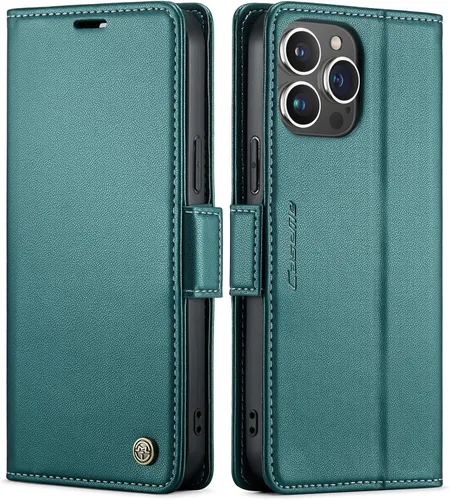 Miniatura 48 de QLTYPRI Funda tipo cartera para iPhone 7/8/SE 2020/SE 2022 5G, funda magnética de piel sintética de alta calidad con bloqueo RFID, ranuras