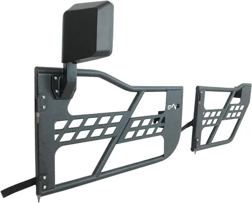 Miniatura 4 de EAG Puerta tubular Safari con espejo lateral para Wrangler JL 2018-2022 solo 4 puertas