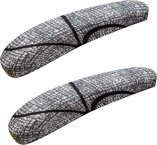 Miniatura 55 de Forcheer - Fundas elásticas para reposabrazos de silla de oficina, resistentes al agua, de Spandex y Jacquard, para sillas de oficina y computadora