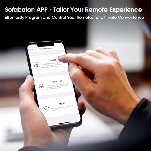 Miniatura 12 de Mando a distancia universal SofaBaton X1S con hub, control remoto universal con actividades de un toque, personaliza la aplicación SofaBaton