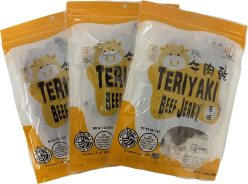 Miniatura 11 de Old Cottage Beef Jerky – Auténtica receta taiwanesa – Snacks taiwaneses – Snack de proteína seca seca Cecina de res, aperitivos asiáticos 2.82