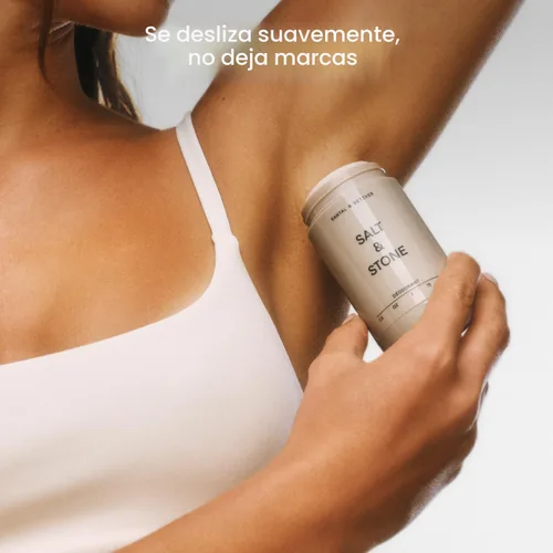Miniatura 5 de SALT & STONE Desodorante sin aluminio Protección extra fuerte de 48 horas para mujeres y hombres Fabricado con extractos de algas marinas