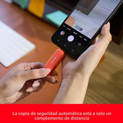 Miniatura 4 de SanDisk 128GB Phone Drive para Android - El USB 2-en-1 para teléfonos inteligentes, tabletas y computadoras - Unidad USB con conectores USB Type-C