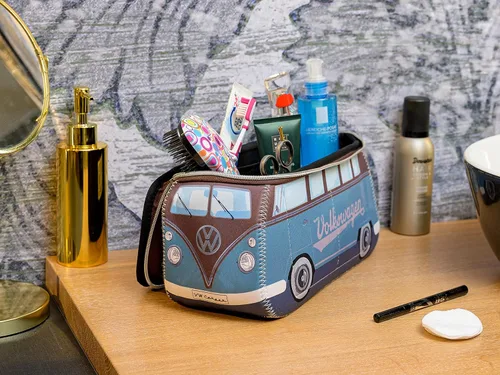 Miniatura 4 de BRISA VW Collection - Volkswagen - Bolsa universal de neopreno para maquillaje, cosméticos, artículos de tocador para farmacia de viaje, en diseño