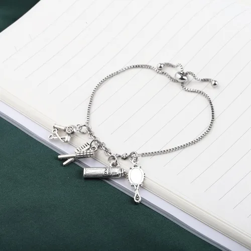 Miniatura 6 de PLITI Pulsera de peluquería para peluquería regalo de agradecimiento cosmetología regalo de graduación para peluquero de cabello regalo esteticista