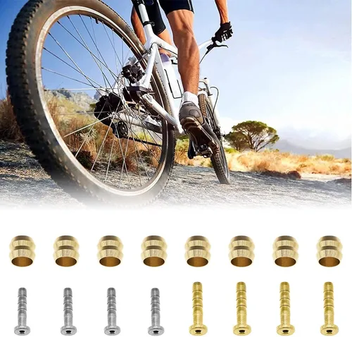 Miniatura 5 de CYSKY Kit de manguera de freno hidráulico para bicicleta 2500mm para Shimano BH59 BH90 Sram Avid System, incluye 8 aceitunas de freno para bicicleta