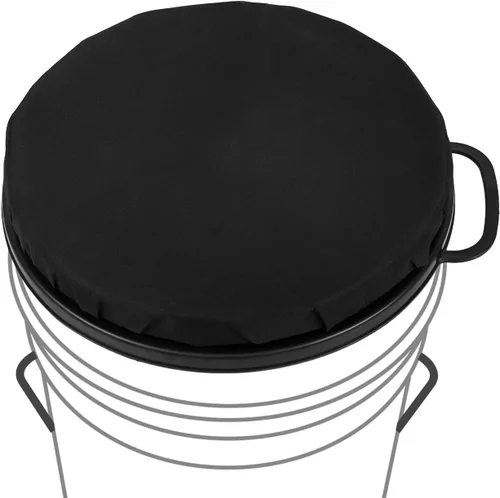 Asiento de cubo de 5 galones, asiento giratorio de 360 grados, tapa de asiento de cubo con funda impermeable para caza de pato paloma, pesca,