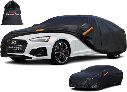 Miniatura 70 de Kayme - Cubierta completa impermeable de 7 capas para Honda Civic Sedán/Coupé (1991-2024), apta para todo clima, protección p/exteriores contra