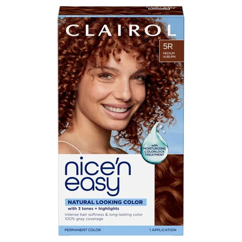 Miniatura 66 de Clairol Nice'n Easy Tinte Permanente para el Cabello, 6 Castaño Claro, Paquete de 3 6 marrón claro