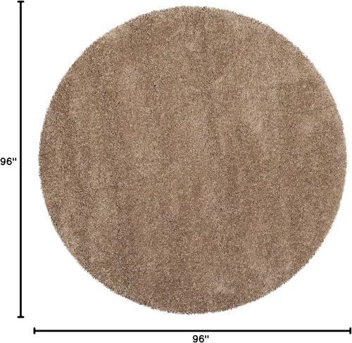Miniatura 71 de SAFAVIEH Accent Rug 2'x3' - Milan Shag Collection - Modern Design, Dark Beige, Ultra Plush Thick Pile, Ideal for Bedroom, Nursery, Living Room