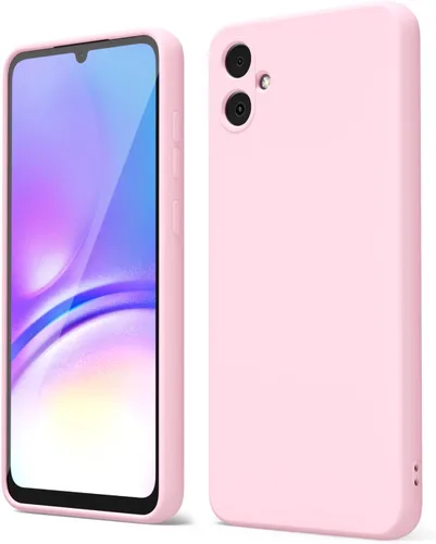 Miniatura 244 de oakxco Funda para teléfono Samsung Galaxy A12 con agarre de silicona líquida, linda delgada fina suave cubierta de gel de goma TPU lisa para mujeres