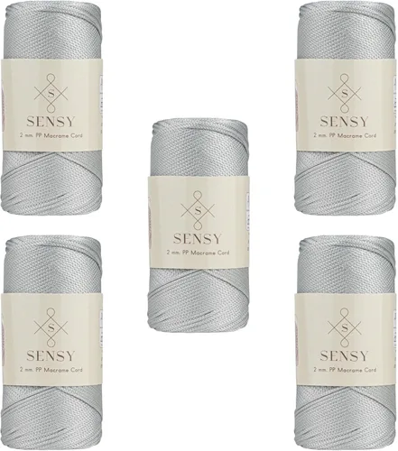 Miniatura 26 de Sensy Premium Cuerda de Poliéster de 2mm 251 Yardas Cuerda de Polipropileno 100% Cordón de Macramé 2mm Cordón para Bolsa de Ganchillo Cuerda
