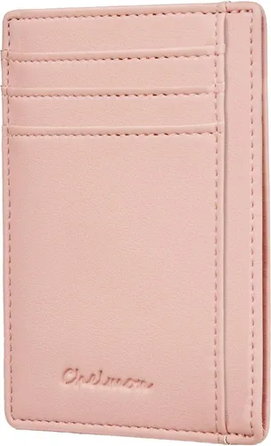Miniatura 37 de Cartera Chelmon Slim RFID - Cartera de bolsillo frontal minimalista para tarjetas de crédito delgadas