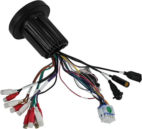 Miniatura 5 de DS18 MRX100 Marine Boat Head Unit - 2 zonas, salida de 4 voltios, RDS 4 x 50 vatios, pantalla de video TFT, sin reproductor de CD, audio Bluetooth