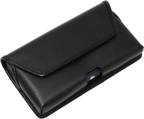 Miniatura 7 de Turtleback Funda hecha para Note 20 Ultra compatible con OB Defender o fundas voluminosas, clip de cinturón de metal ejecutivo, bolsa de cuero