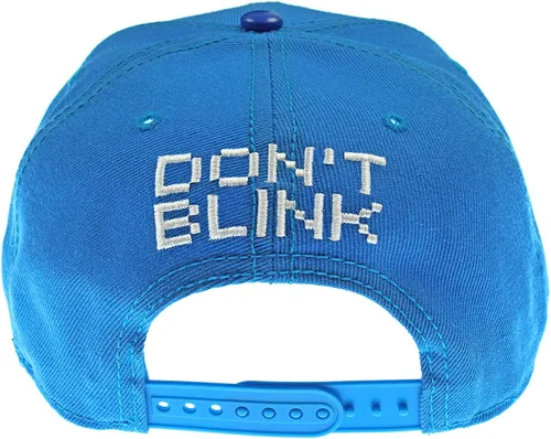 Miniatura 3 de Sega Genesis Sonic The Hedgehog Hat - Azul 8 Bit Pixel Don't Blink Snapback, Azul