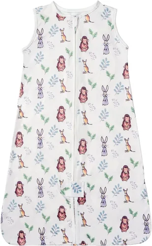 Miniatura 13 de TotAha - Saco de Dormir Ligero, Manta Portátil Elástica, Suave y Acogedora con Cremalleras Seguras de 2 Vías para 0-6-12-24 Meses 0.5 TOG