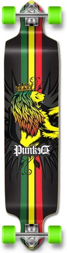 Miniatura 9 de Yocaher Patineta Longboard completa desplegable de velocidad profesional